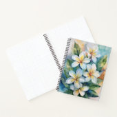 Maui Spring Plumeria Notebook ノートブック (内部)