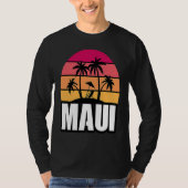 Maui Vacation Beach Souvenir Tシャツ (正面)