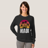 Maui Vacation Beach Souvenir Tシャツ (正面フル)