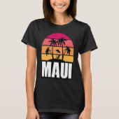 Maui Vacation Beach Souvenir Tシャツ (正面)