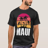 Maui Vacation Beach Souvenir Tシャツ (正面)