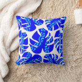 Mauli, prénom hawaïen qui signifie "coeur". Feuill クッション (ブランケット)