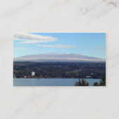 Mauna Keaの名刺のテンプレート 名刺 (裏面)