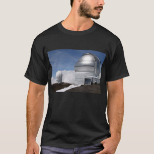 Mauna Keaの観測所、ジェミニ望遠鏡 Tシャツ