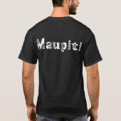 MAUPITI (blanc) Tシャツ (裏面)