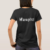 MAUPITI (blanc) Tシャツ (裏面)