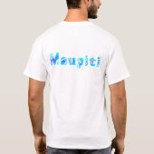 MAUPITI II (bleu lagon) Tシャツ (裏面)