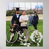 Maurice Garin Winner Paris-Roubaix 1898 Color Redu ポスター (正面)