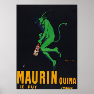 Maurin Quinaのアブサンポスター ポスター