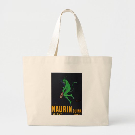 Maurin Quinaのアブサン ラージトートバッグ (正面)
