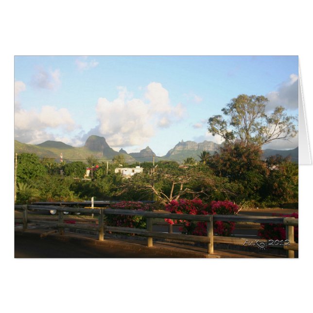 Mauritian景色 (正面横)