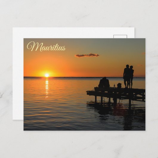 Mauritius ポストカード (正面/裏面)