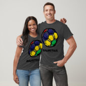 Mauritius Country Flag Tシャツ (ユニセックス)