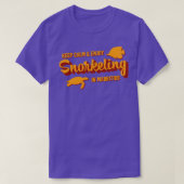 Mauritius Snorkeling Quote Vacation Tシャツ (デザイン正面)