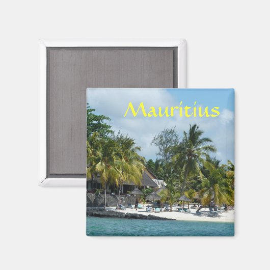 Mauritius , Strand マグネット (正面/裏面)
