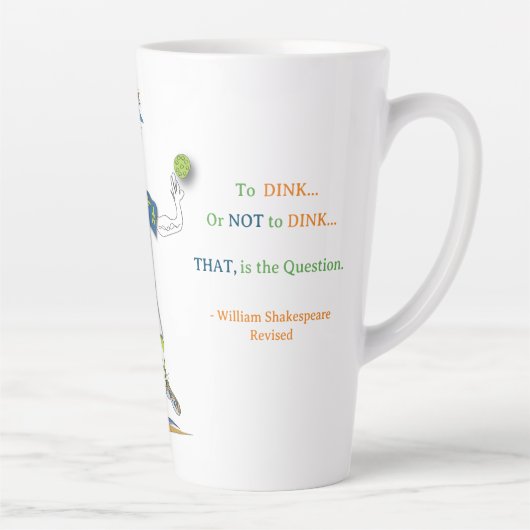 'Maury' - Pickleballラテマグ(シェークスピア版) カフェラテマグ (右)