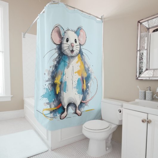 Maus シャワーカーテン (インサイチュ)