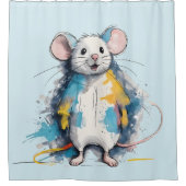 Maus シャワーカーテン (正面)