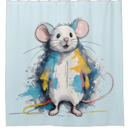 Maus シャワーカーテン