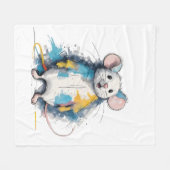 Maus フリースブランケット (正面(横))