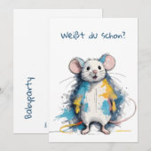 Maus 招待状 (正面/裏面)