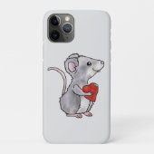 Maus mit Herz  Case-Mate iPhoneケース (裏)