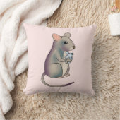 Maus mit Maus クッション (ブランケット)