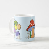 Mäuse kunterbunt コーヒーマグカップ (正面左)