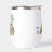 Mäuse nähen Eule (左面)