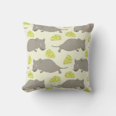 Mausmuster mit Käse クッション (正面)