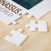 Mausoleum at Halicarnassus 7 Wonders of the World ジグソーパズル (側面)