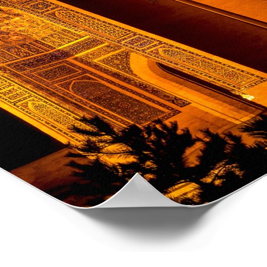 Mausoleum of Amir Timur - Samarkand, Uzbekistan ポスター (角)