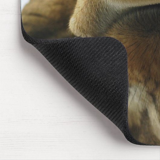 Mauspad Giraffe Kuss マウスパッド (コーナー)