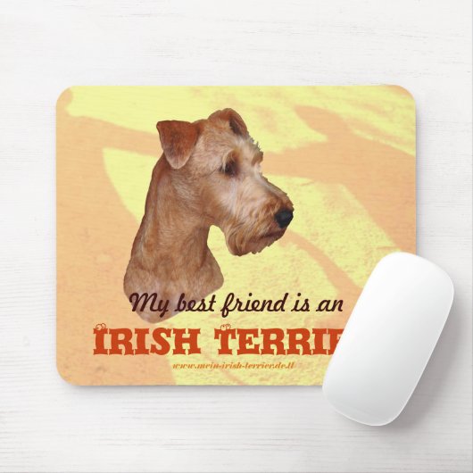 Mauspad "Irish Terrier" マウスパッド (マウス)