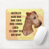Mauspad "Irish Terrier" マウスパッド (マウス)