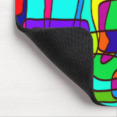 Mauspad mit bunter Zeichnung マウスパッド (コーナー)