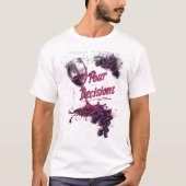 Mauvaises Décisions 🍇 Tシャツ (正面)
