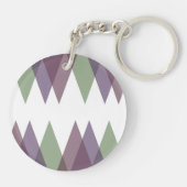 MauveおよびGreen三角形 キーホルダー (裏面)