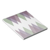 MauveおよびGreen三角形 ノートパッド (アングル)