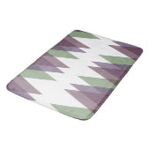 MauveおよびGreen三角形 バスマット (アングル)