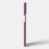 Mauveと白いキャンディストライプのCase-Mate iPhone cas Case-Mate iPhoneケース (裏面 / 右)