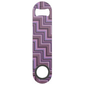 Mauveのストライプ階段パターン スピード栓抜き (裏面)