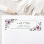 Mauveバラエレガントフローラ ラベル (インサイチュ)