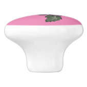 Mauveバラセラミックノブ セラミックノブ (側面)