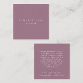 Mauveモダン社お洒落タイポグラフィ事業 ノートカード (正面/裏面)