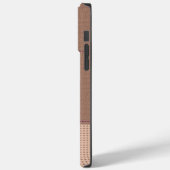 Mauve スタイリッシュ FramとカスタムPhoto Case-Mate iPhoneケース (裏面 / 左)