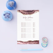 Mauve agate価格表フライヤー チラシ (シングル)