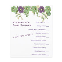 Mauve Bohoフローラで最も楽しいゲームシャワー活動