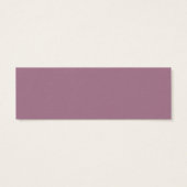 Mauve Gardenフローラ結婚のウェブサイトRSVP (裏面)