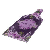 Mauve Meadows：花切り盤のタペストリー カッティングボード (角)